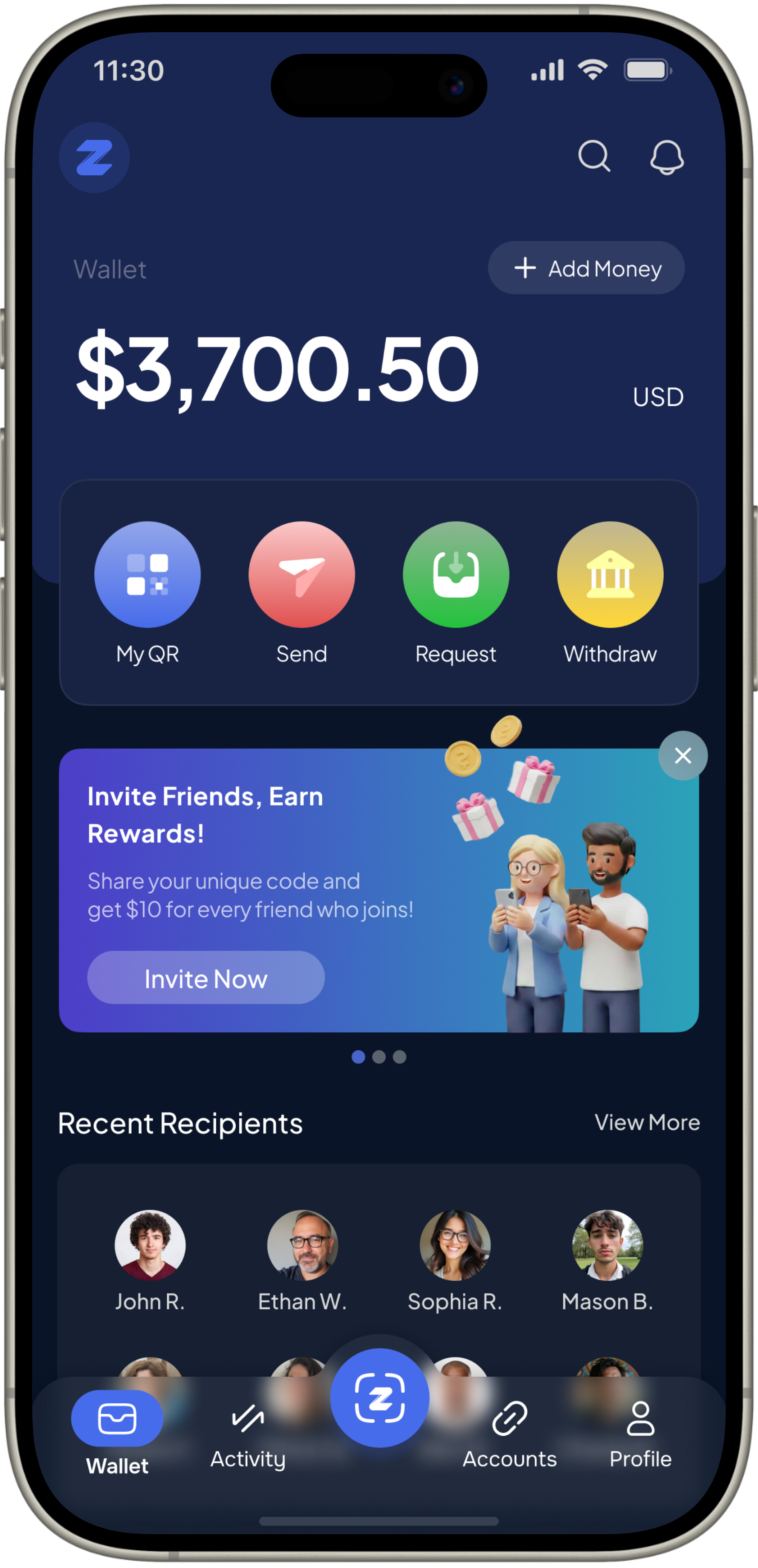 Zippy App Dashboard
